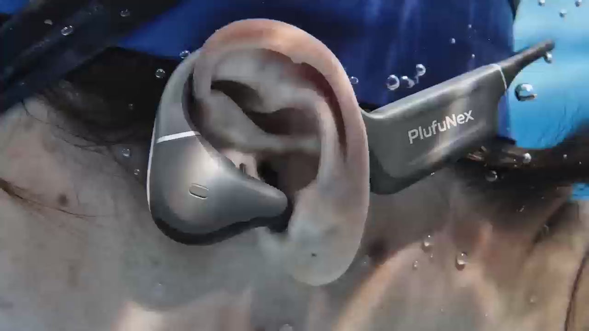 Hydrivo Swim — Waterproof Bone Conduction Headphones for Swimming